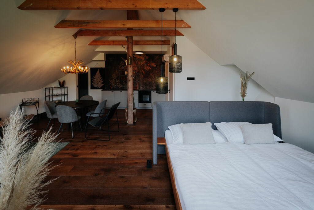 Wohnung Kaiserblick Bett