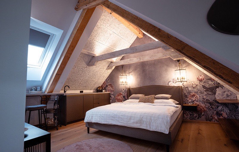 Extravagantes Schlafzimmer