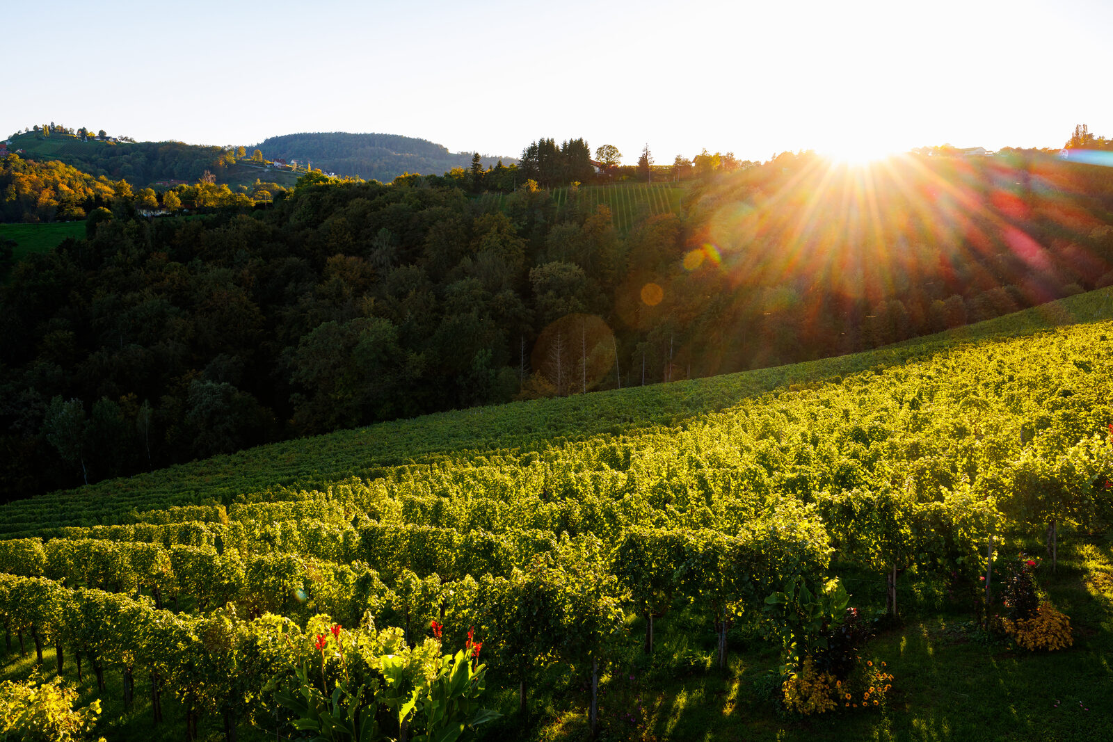 Die schönsten Sonnenuntergänge in der Weststeiermark
